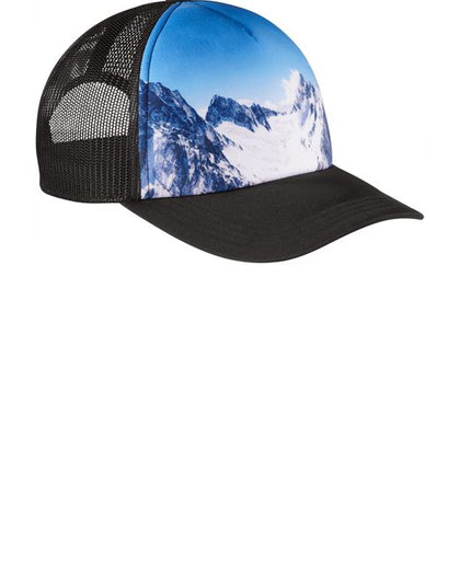 Port Authority Photo Real Snapback Trucker Cap C950