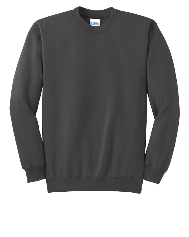 Port & Co Tall Essential Fleece Crewneck Sweatshirt. PC90T