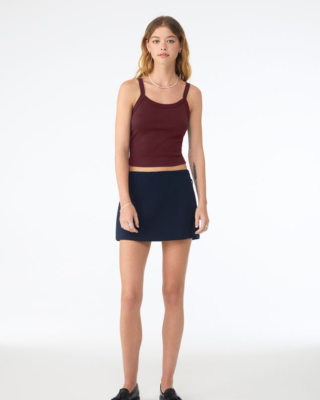 BELLA+CANVAS Women's Micro Rib Spaghetti Strap Tank BC1012