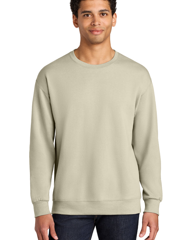 Jerzees Ultimate Unisex CVC Ring Spun Crewneck Sweatshirt IC48M