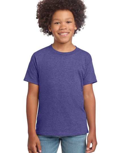 Gildan Youth Softstyle T-Shirt Heather Purple