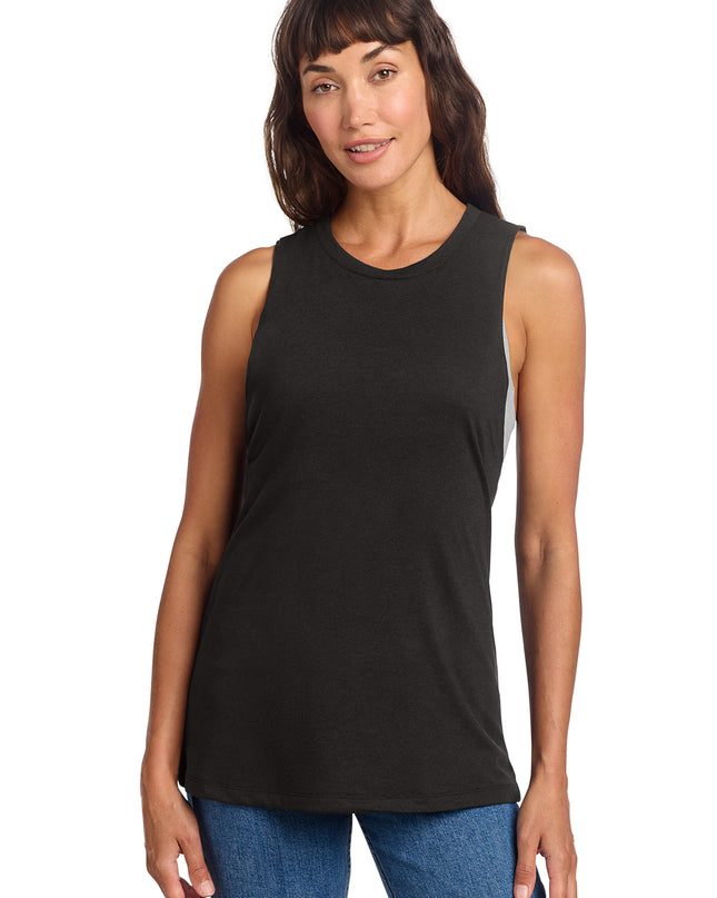 District Women's Perfect Tri Muscle Tank DT153