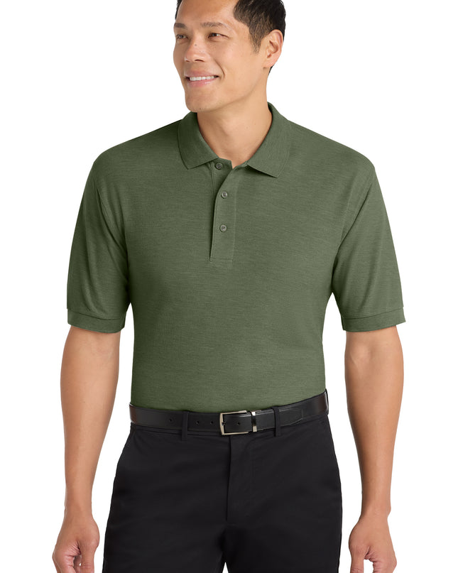 Port Authority Silk Touch Polo Clover Green