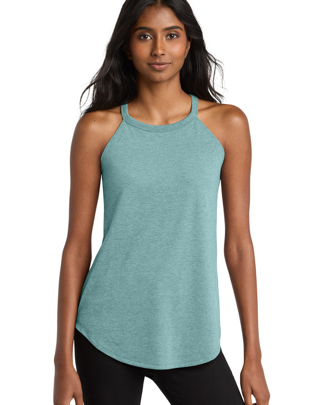 District   Women's Perfect Tri  Rocker Tank. DT137L