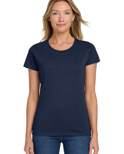 Gildan Women's 100% Cotton T-Shirt Navy