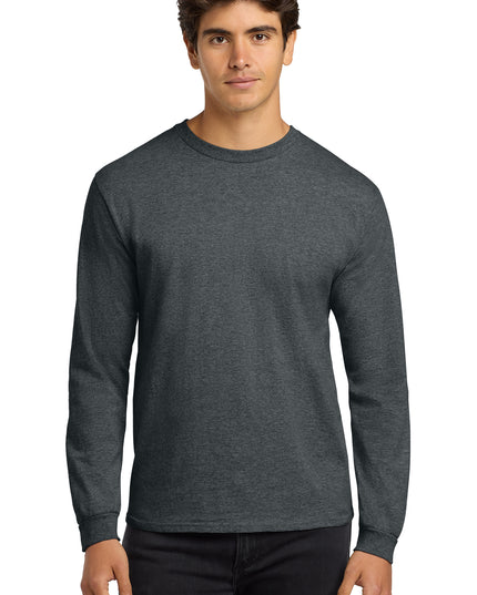 Gildan Ultra Cotton Long Sleeve T-Shirt - Dark Heather