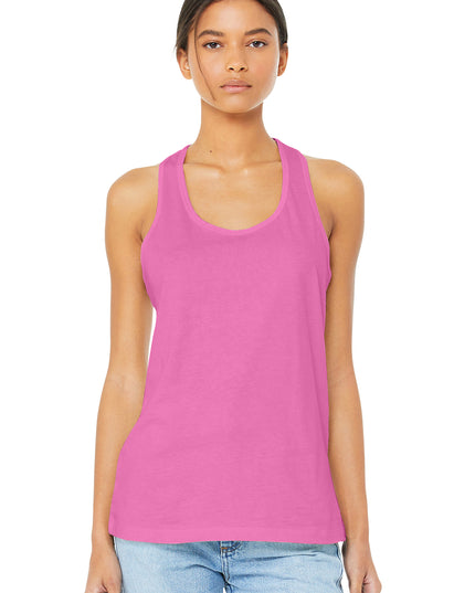 BELLA+CANVAS  Women's Jersey Racerback Tank. BC6008