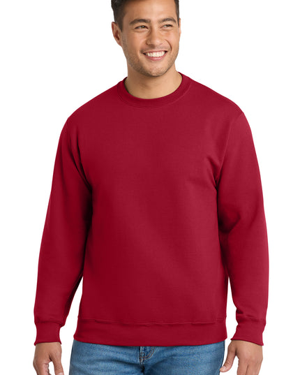 Port & Co Essential Fleece Crewneck Sweatshirt.  PC90