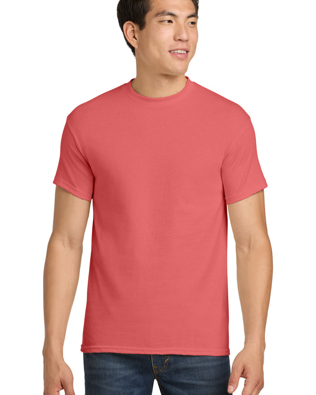 Gildan - Heavy Cotton 100% Cotton T-Shirt.  5000 - Coral Silk