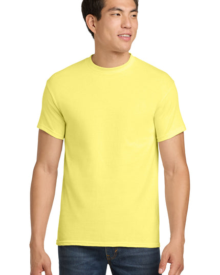Gildan - Heavy Cotton 100% Cotton T-Shirt.  5000 - Cornsilk