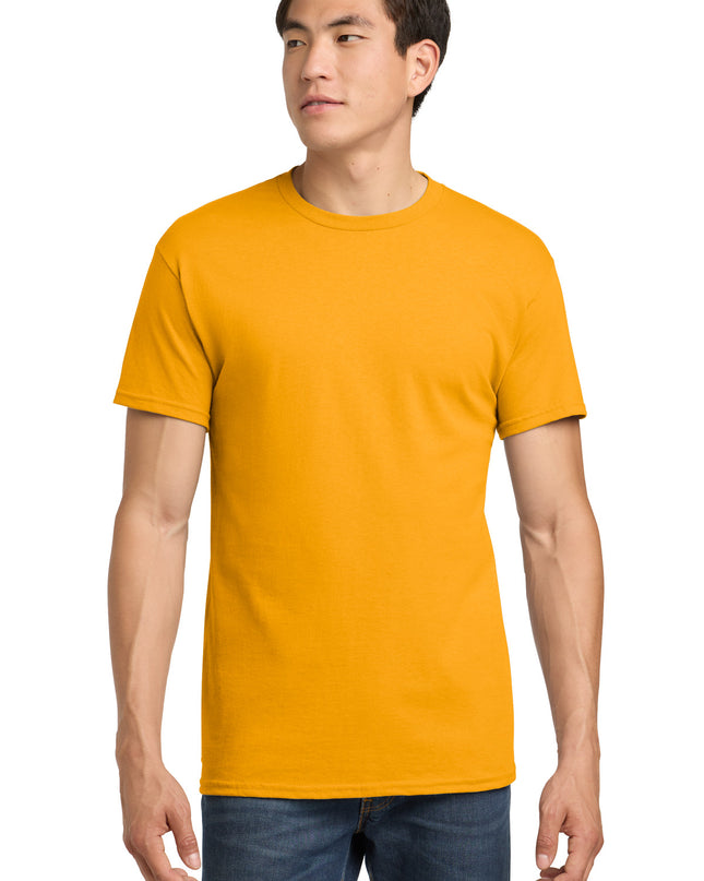 Gildan - Heavy Cotton 100% Cotton T-Shirt.  5000 - Gold