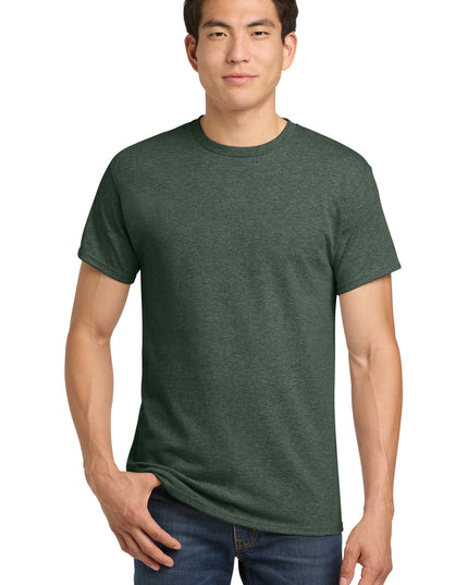 Gildan - Heavy Cotton 100% Cotton T-Shirt.  5000 - Heather Military Green