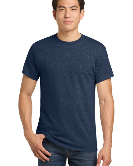 Gildan - Heavy Cotton 100% Cotton T-Shirt.  5000 - Heather Navy