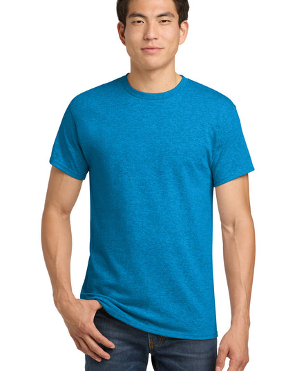Gildan - Heavy Cotton 100% Cotton T-Shirt.  5000 - Heather Sapphire