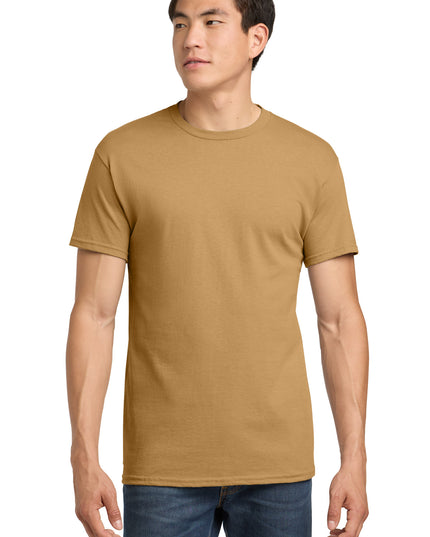 Gildan - Heavy Cotton 100% Cotton T-Shirt.  5000 - Old Gold
