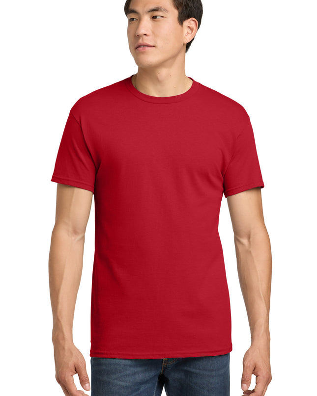 Gildan - Heavy Cotton 100% Cotton T-Shirt.  5000 - Red