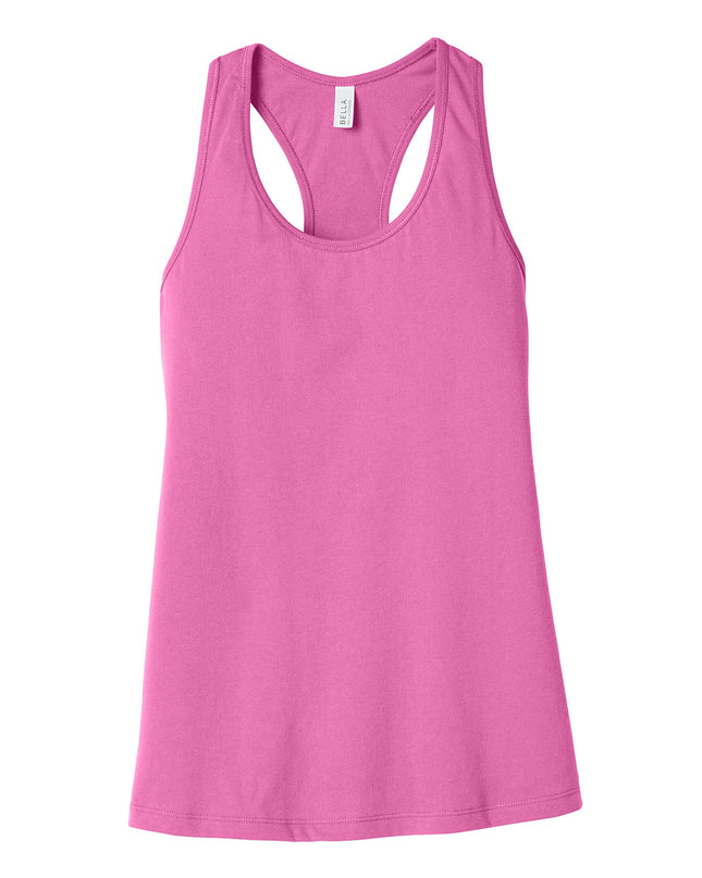 BELLA+CANVAS  Women's Jersey Racerback Tank. BC6008
