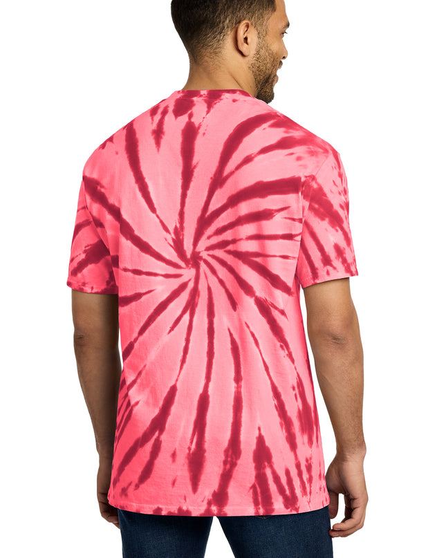 Port & Company Tie-Dye Tee Red Back