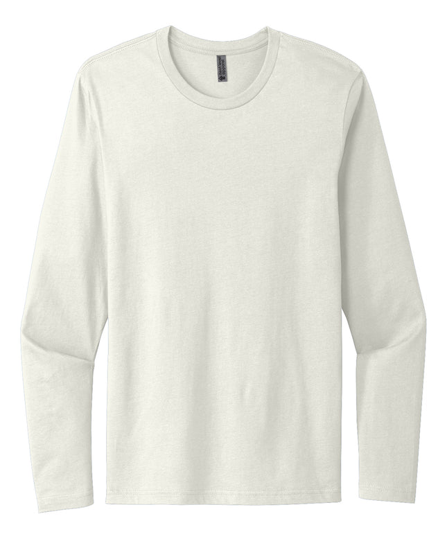 Next Level Cotton Long Sleeve Tee - Natural alternate view