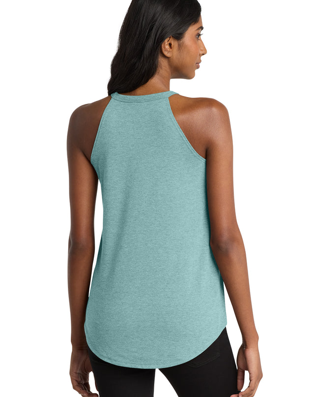 District   Women's Perfect Tri  Rocker Tank. DT137L