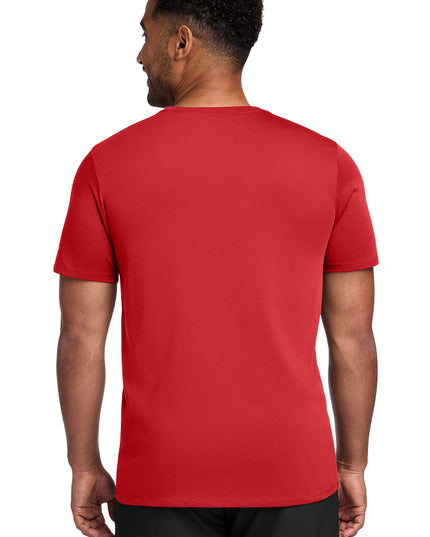 Nike Dri-FIT Cotton/Poly Performance Shirt Gym Red Back
