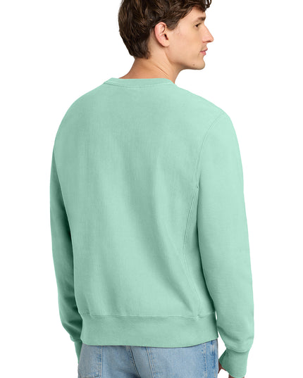 Champion  Reverse Weave  Garment-Dyed Crewneck Sweatshirt. GDS149