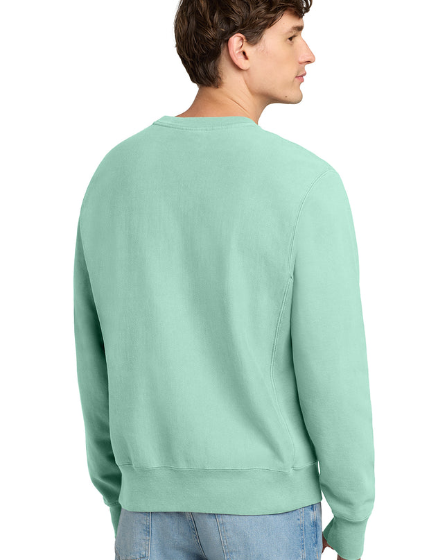 Champion  Reverse Weave  Garment-Dyed Crewneck Sweatshirt. GDS149