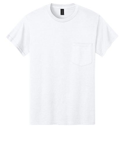 Gildan Ultra Cotton Pocket T-Shirt White