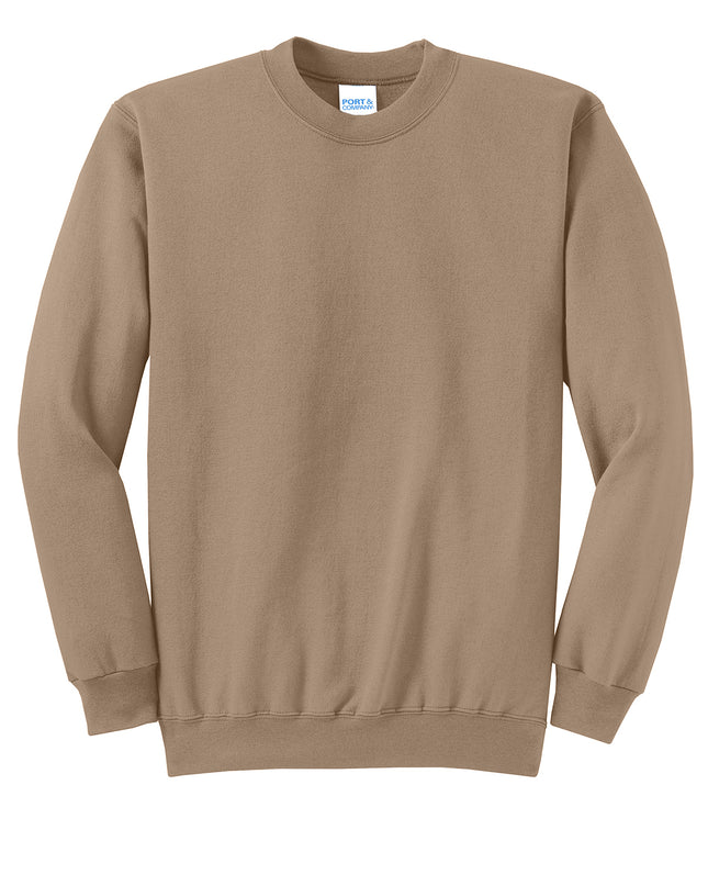 Port & Co Core Fleece Crewneck Sweatshirt. PC78