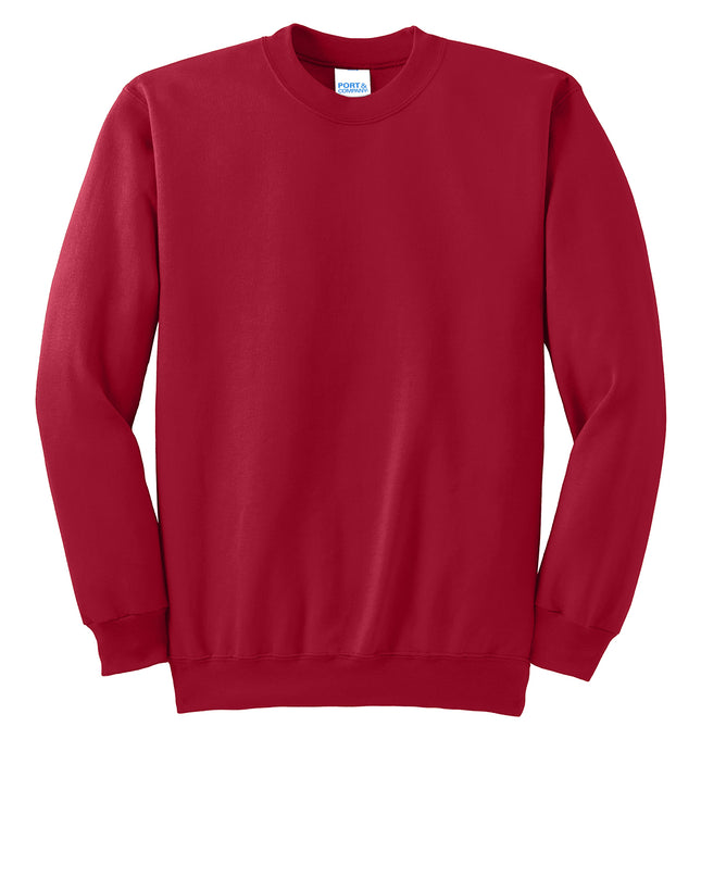 Port & Co Essential Fleece Crewneck Sweatshirt.  PC90