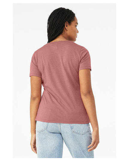 Ladies' Relaxed Triblend V-Neck T-Shirt