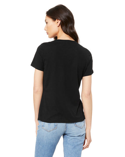 Ladies' Relaxed Triblend V-Neck T-Shirt