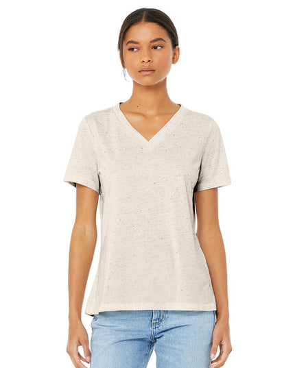 Ladies' Relaxed Triblend V-Neck T-Shirt