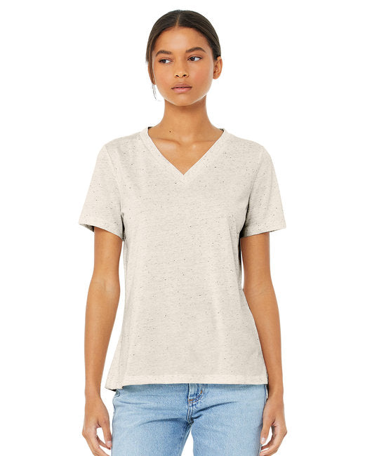 Ladies' Relaxed Triblend V-Neck T-Shirt