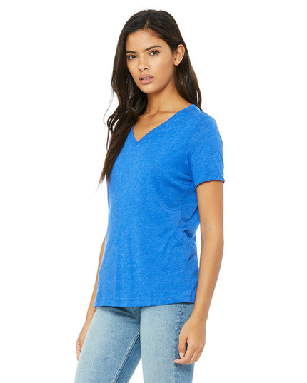 Ladies' Relaxed Triblend V-Neck T-Shirt