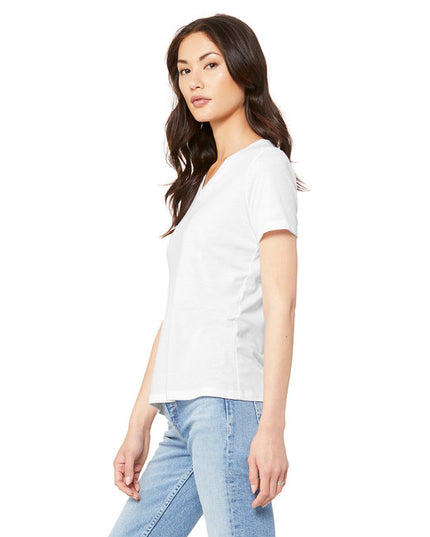 Ladies' Relaxed Triblend V-Neck T-Shirt