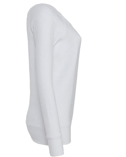 Ladies' Sponge Fleece Wide Neck Sweatshirt
