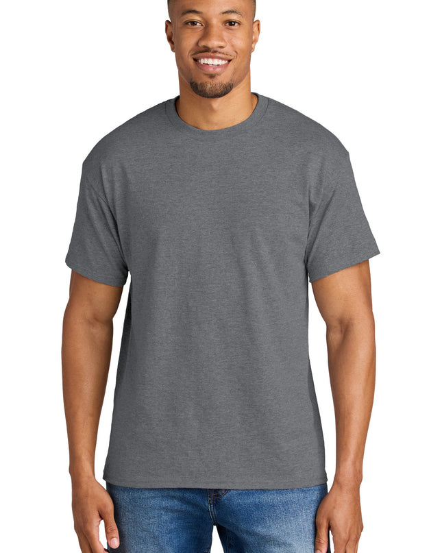 Gildan DryBlend 50 Cotton/50 Poly T-Shirt. 8000 - Graphite Heather