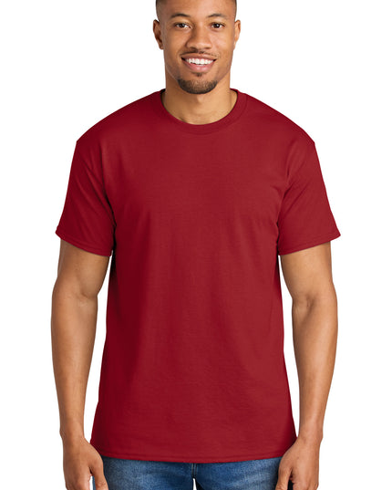 Gildan DryBlend 50 Cotton/50 Poly T-Shirt. 8000 - Scarlet Red