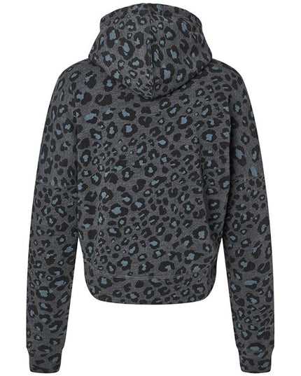 Ladies' Triblend Cropped Hooded Sweatshirt