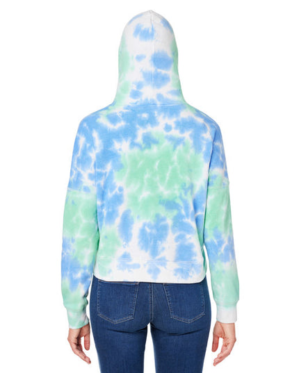 Ladies' Triblend Cropped Hooded Sweatshirt