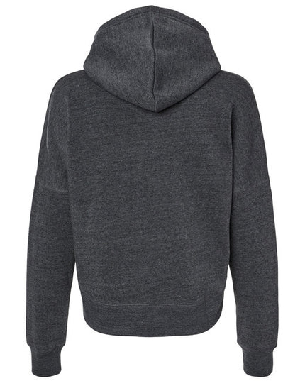 Ladies' Triblend Cropped Hooded Sweatshirt