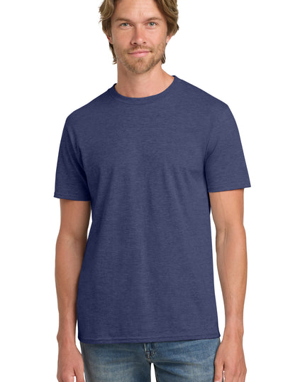 Gildan 100% Ring Spun Cotton T-Shirt. 980 - Heather Blue