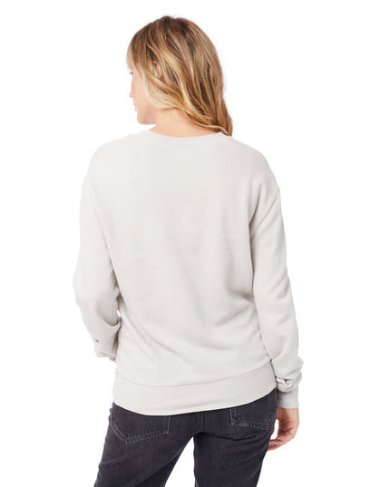 Ladies' Washed Terry Throwback Pullover Sweatshirt