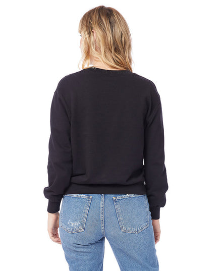 Ladies' Washed Terry Throwback Pullover Sweatshirt