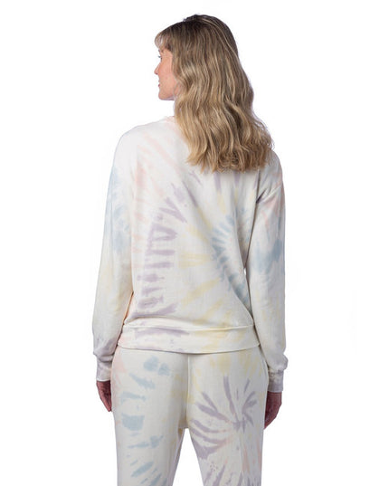Ladies' Washed Terry Throwback Pullover Sweatshirt
