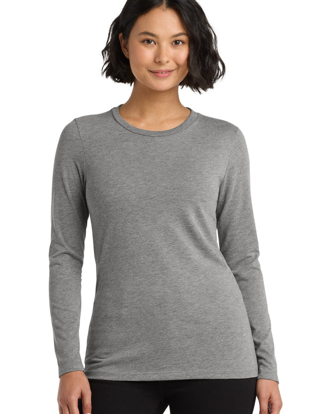 Allmade   Women's Tri-Blend Long Sleeve Tee AL6008