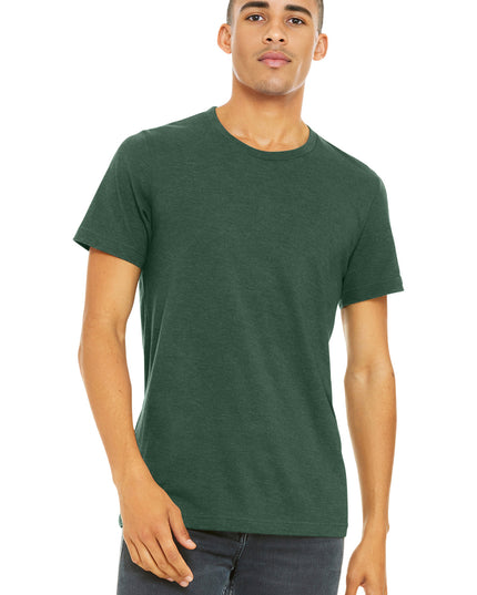 BELLA+CANVAS  Unisex Heather CVC Short Sleeve Tee. BC3001CVC - Heather Forest