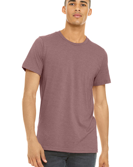 BELLA+CANVAS  Unisex Heather CVC Short Sleeve Tee. BC3001CVC - Heather Mauve
