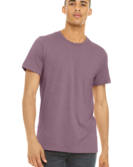 BELLA+CANVAS  Unisex Heather CVC Short Sleeve Tee. BC3001CVC - Heather Orchid